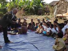 Clowns Without Borders Project in Burma -