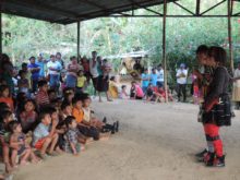 Clowns Without Borders Project in Panama - 2017