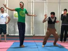 Clowns Without Borders Project in Jordan - 