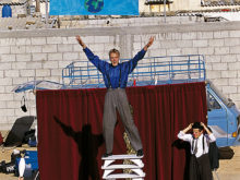 Clowns Without Borders Project in West Bank - 1995