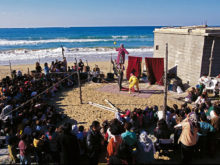 Clowns Without Borders Project in Gaza Strip -