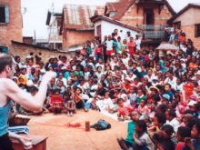 Clowns Without Borders Project in Madagascar - 2001