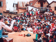 Clowns Without Borders Project in Madagascar - 2001
