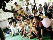 Clowns Without Borders Project in Burma - 2009
