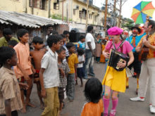 Clowns Without Borders Project in India -