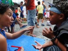 Clowns Without Borders Project in Philippines -
