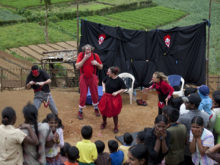 Clowns Without Borders Project in Sri Lanka - 