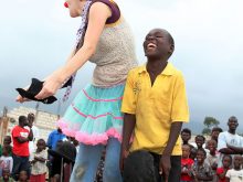 Clowns Without Borders Project in Haiti - 