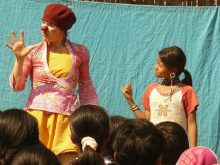 Clowns Without Borders Project in Burma - 2010