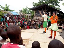 Clowns Without Borders Project in Burundi - 