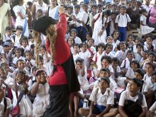 Clowns Without Borders Project in Sri Lanka - 2012