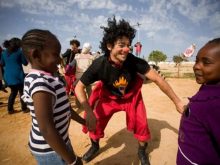 Clowns Without Borders Project in Tunisia - 2012