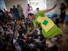 Clowns Without Borders Project in India - 2012