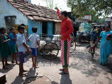 Clowns Without Borders Project in India - 2012