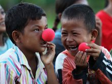 Clowns Without Borders Project in Indonesia - 2012