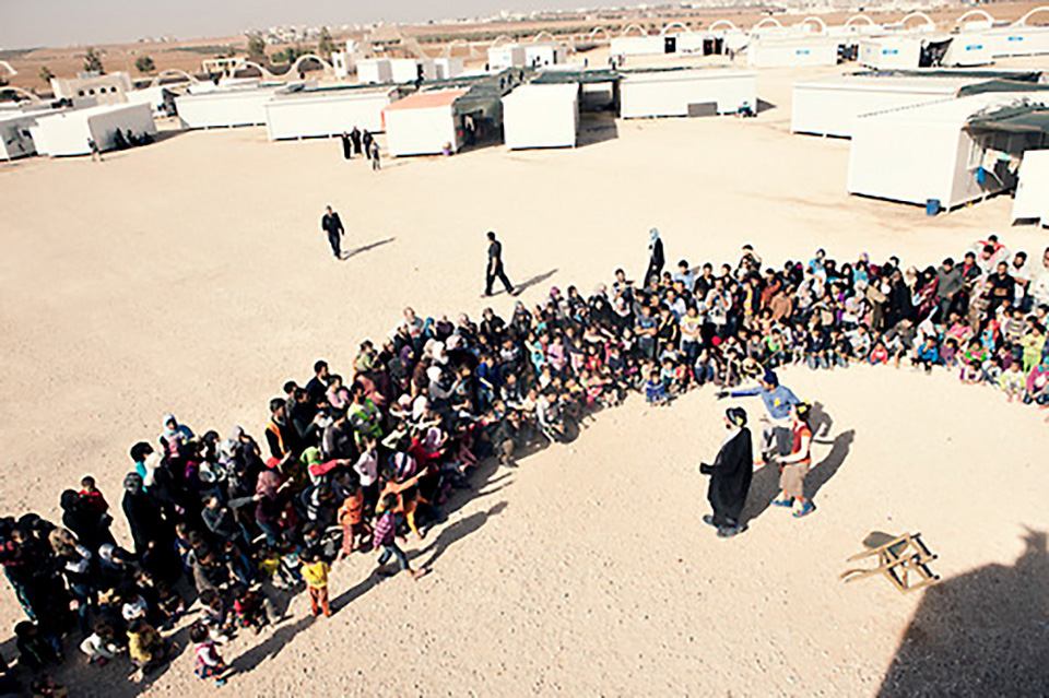 Clowns Without Borders Project No. 689 in Jordan - 2012