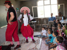 Clowns Without Borders Project in Syria - 2013