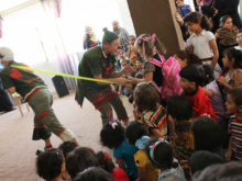 Clowns Without Borders Project in Jordan - 2013