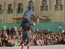 Clowns Without Borders Project in Jordan - 2013