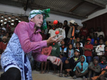 Clowns Without Borders Project in Madagascar - 