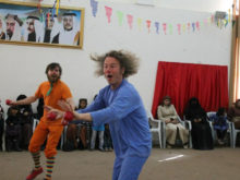 Clowns Without Borders Project in Jordan - 2013