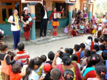 Clowns Without Borders Project in Nepal - 